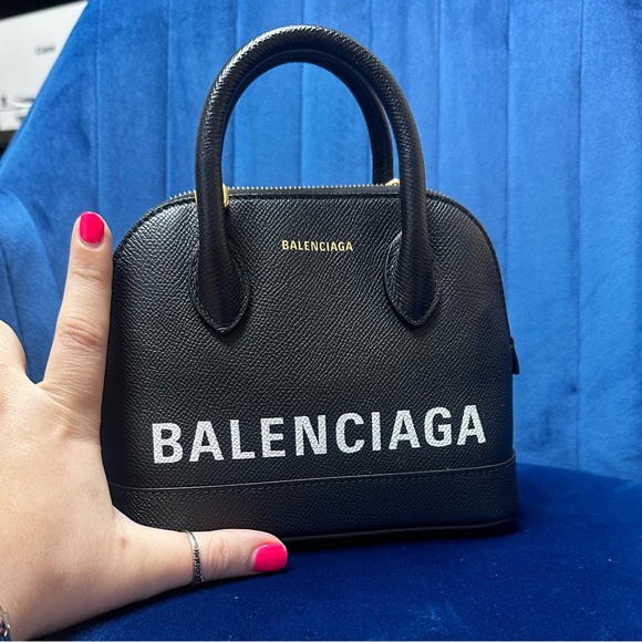 AUTHENTIC * Balenciaga Ville top handle **MINI - Picture 9 of 9